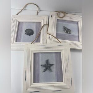 3 PC Coastal  Wall Art Set